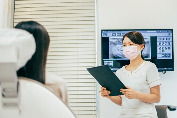 エス歯科の無料相談の様子